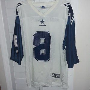 Vintage Dallas Cowboys Troy Aikman Starter Jersey, Size 52/XL, 1995 Era, VGUC